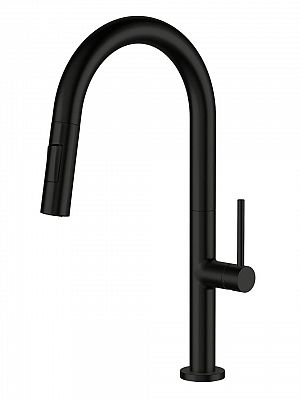 Lennox II Matte Black Kitchen Faucet